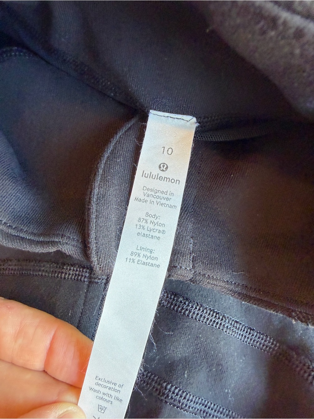 Lululemon Define Jacket Women’s Size 10 Black Athleisure Full Zip Work Out Gym - Picture 11 of 16